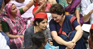 Opposition March to Election Commission: MPs Detained as Rahul Gandhi Declares Fight for the Constitution 2 Priyanka Gandhi Vadra | Photo Credit: The Times of India