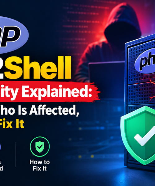 PHP2Shell Vulnerability Explained: What It Is, Who Is Affected, and How to Fix It